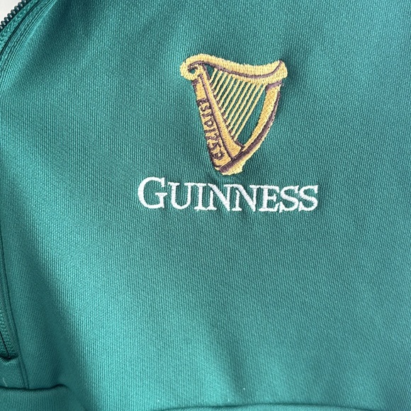 Adidas Zip Up Pullover w/ Guinness logo - Picture 2 of 4